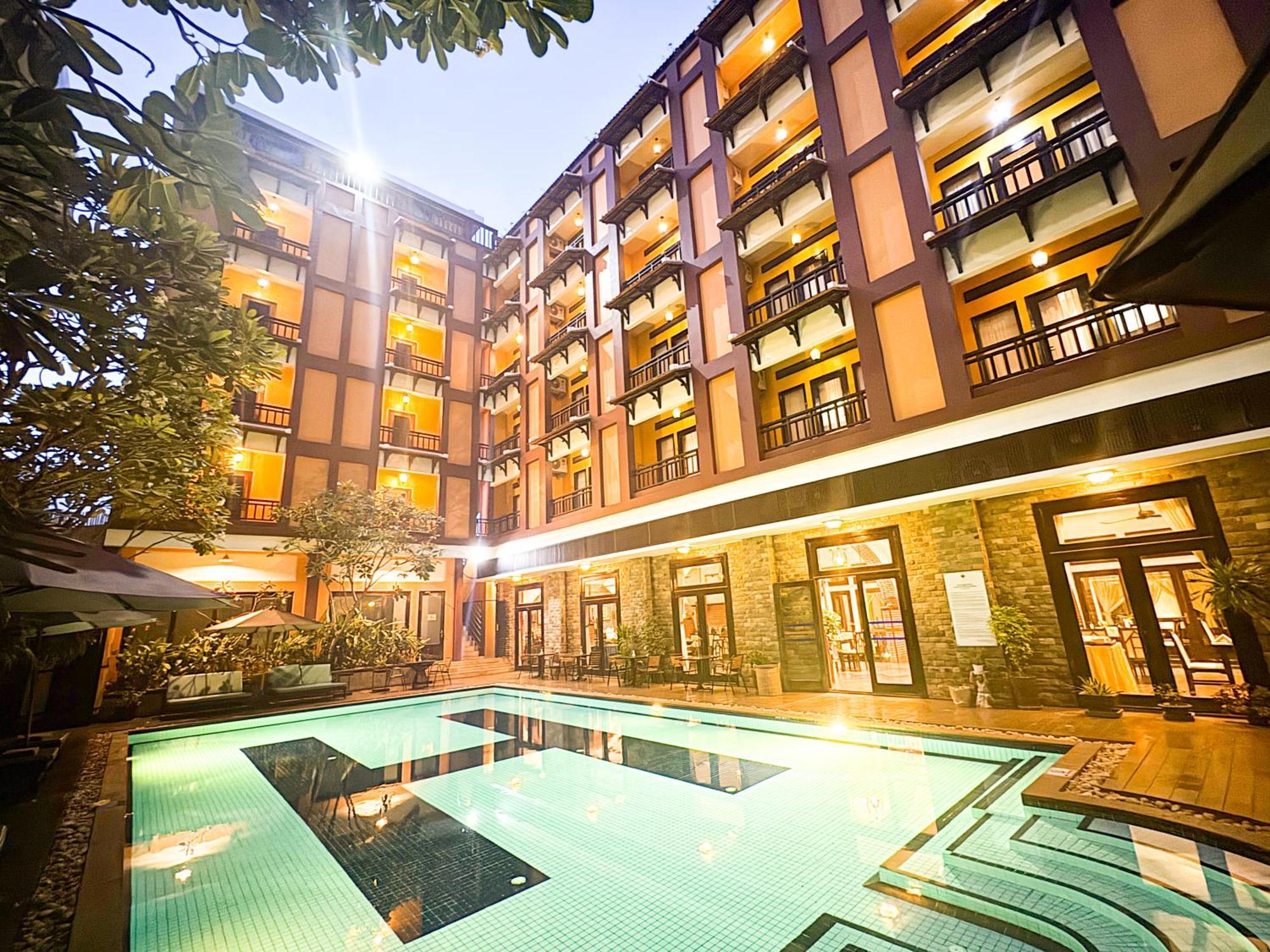 Sokchea Angkor Hotel Siem Reap Exterior foto